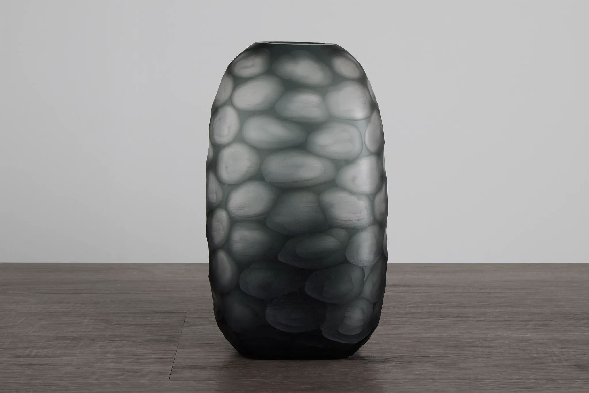 Peoria Dark Gray Large Vase