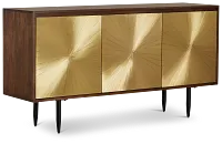 Rorie Gold Credenza