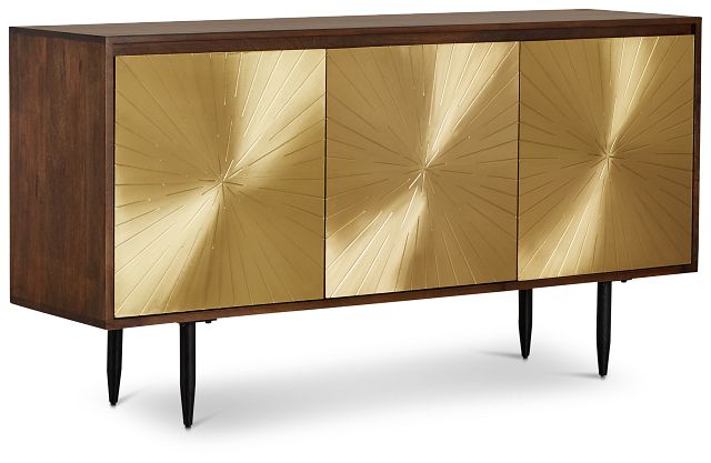 Rorie Gold Credenza