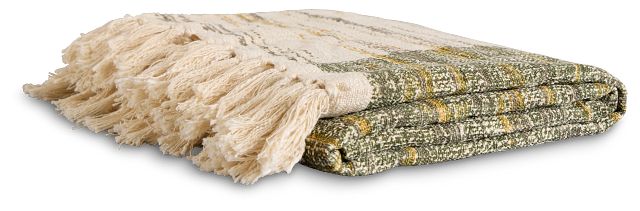 Kingsley Ivory 60" X 90" Throw