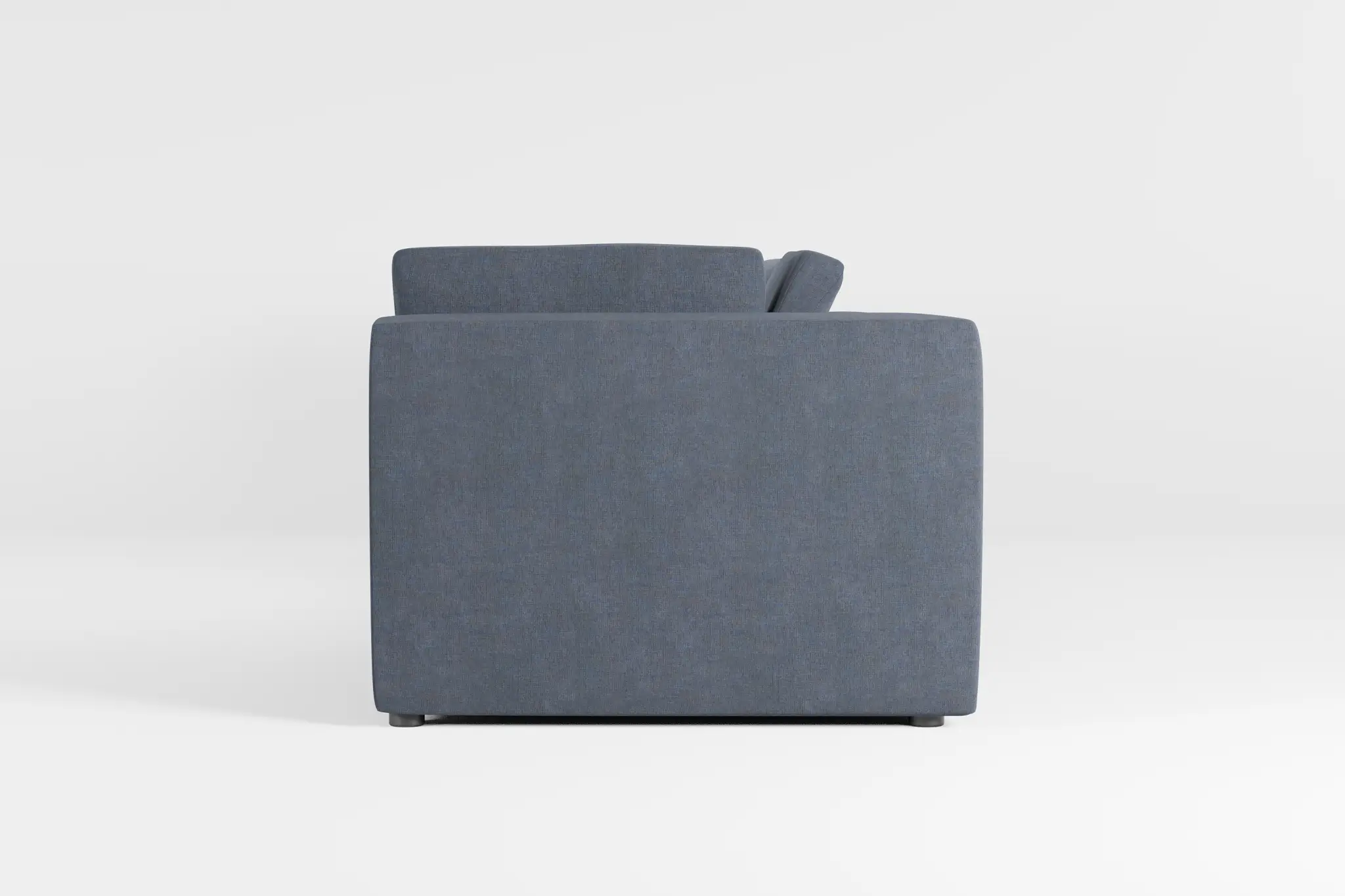 Destin Victory Dark Blue Fabric 3-piece Modular Sofa Destin Victory Dark Blue Fabric 3-piece Modular Sofa