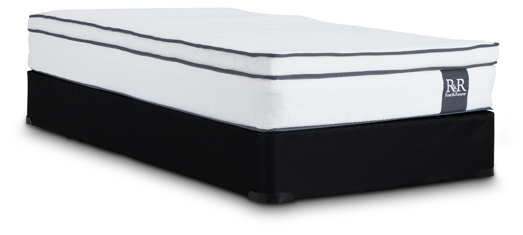 Rest & Renew By Zinus 12" Hybrid Mattress Set