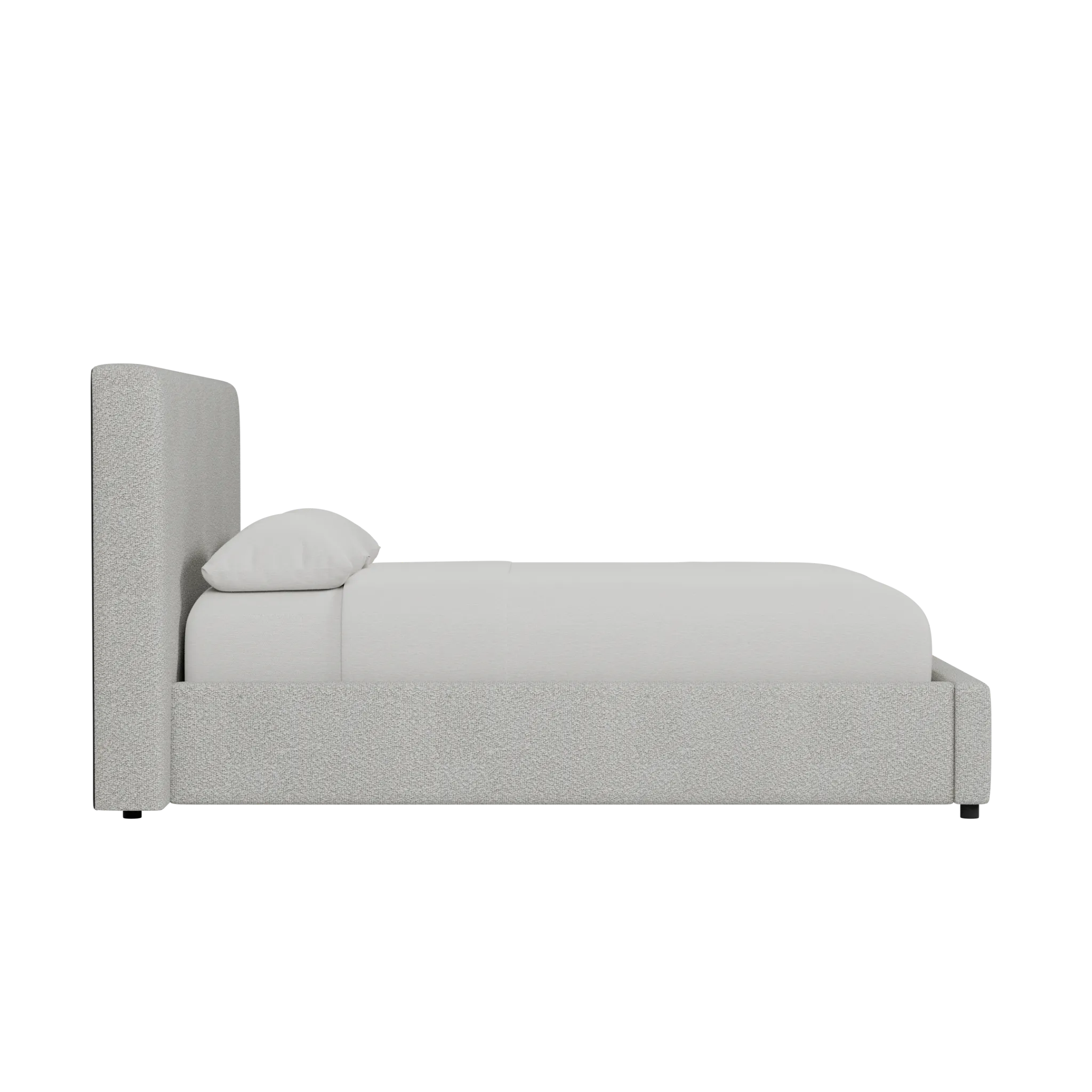 Grayton Sutton 44" Upholstered Platform Bed