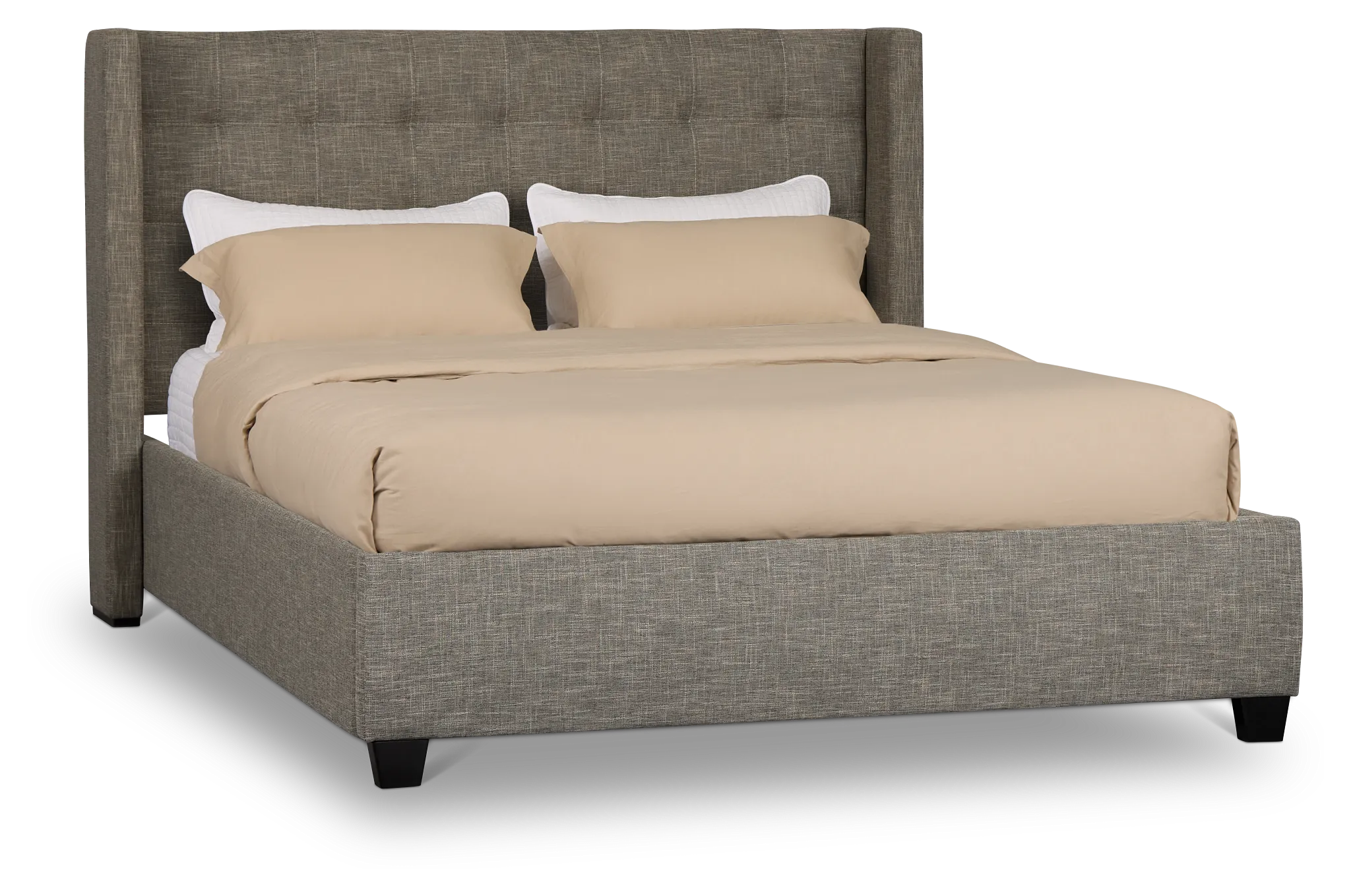 Chatham Gray Low Platform Bed