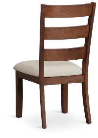 Park City Dark Tone Slat Side Chair