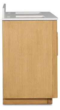 Pacific Light Tone 60" Double Bathroom Vanity