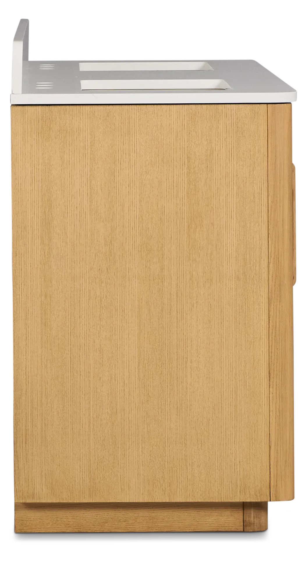 Pacific Light Tone 60" Double Bathroom Vanity