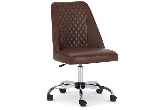 Parma Brown Desk Chair