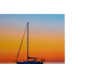 Golden Sail Acrylic Wall Art