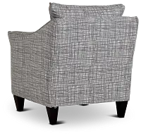 Hugo Gray Fabric Accent Chair