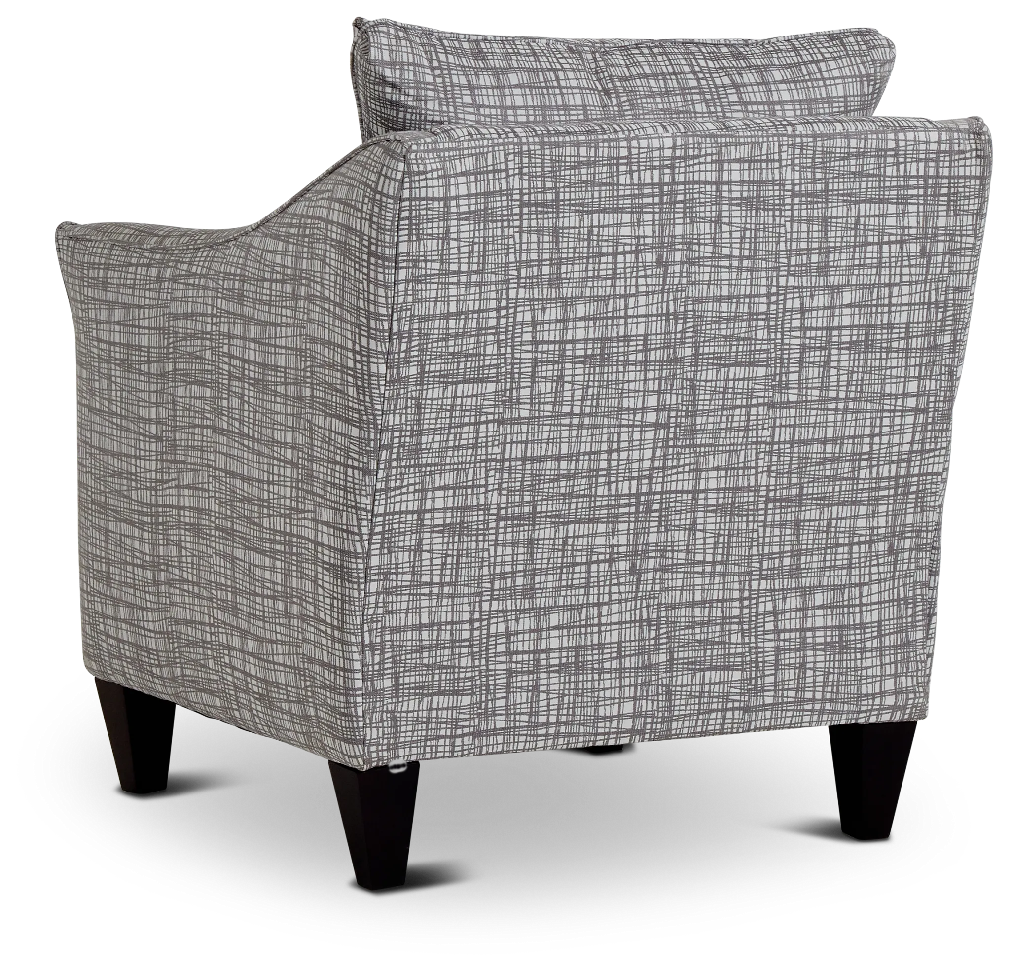 Hugo Gray Fabric Accent Chair