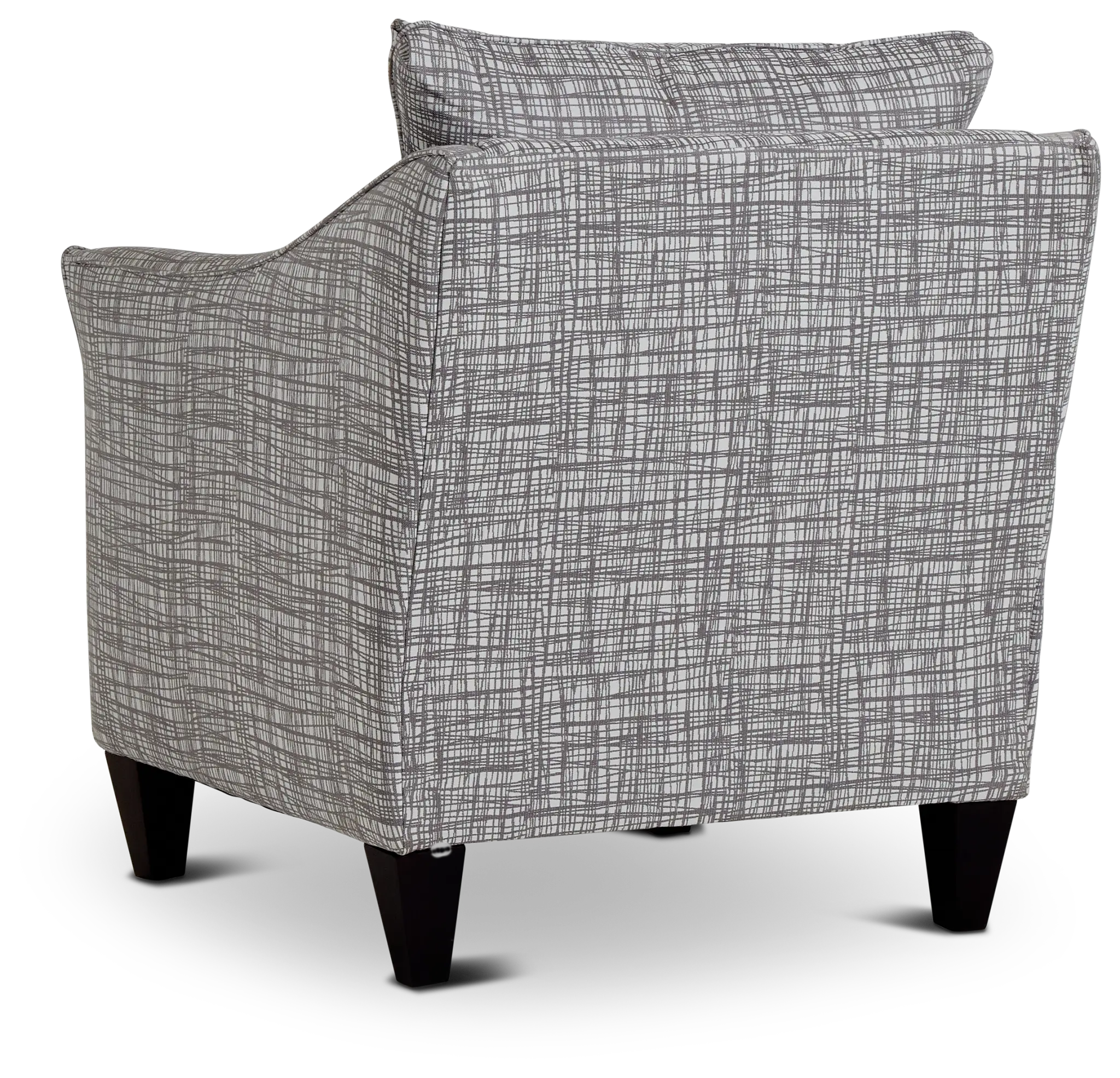 Hugo Gray Fabric Accent Chair Hugo Gray Fabric Accent Chair
