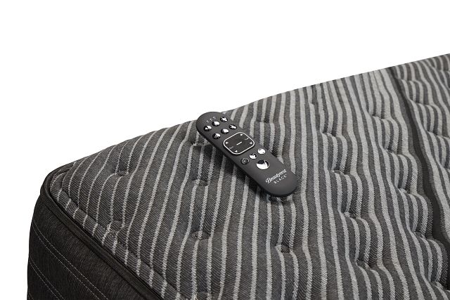 Beautyrest Black L-class Firm Black Luxury Adjustable Mattress Set