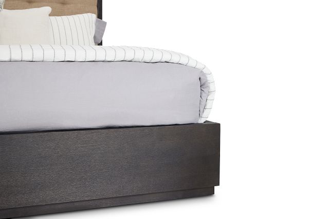 Madden Dark Tone Wood Platform Bed