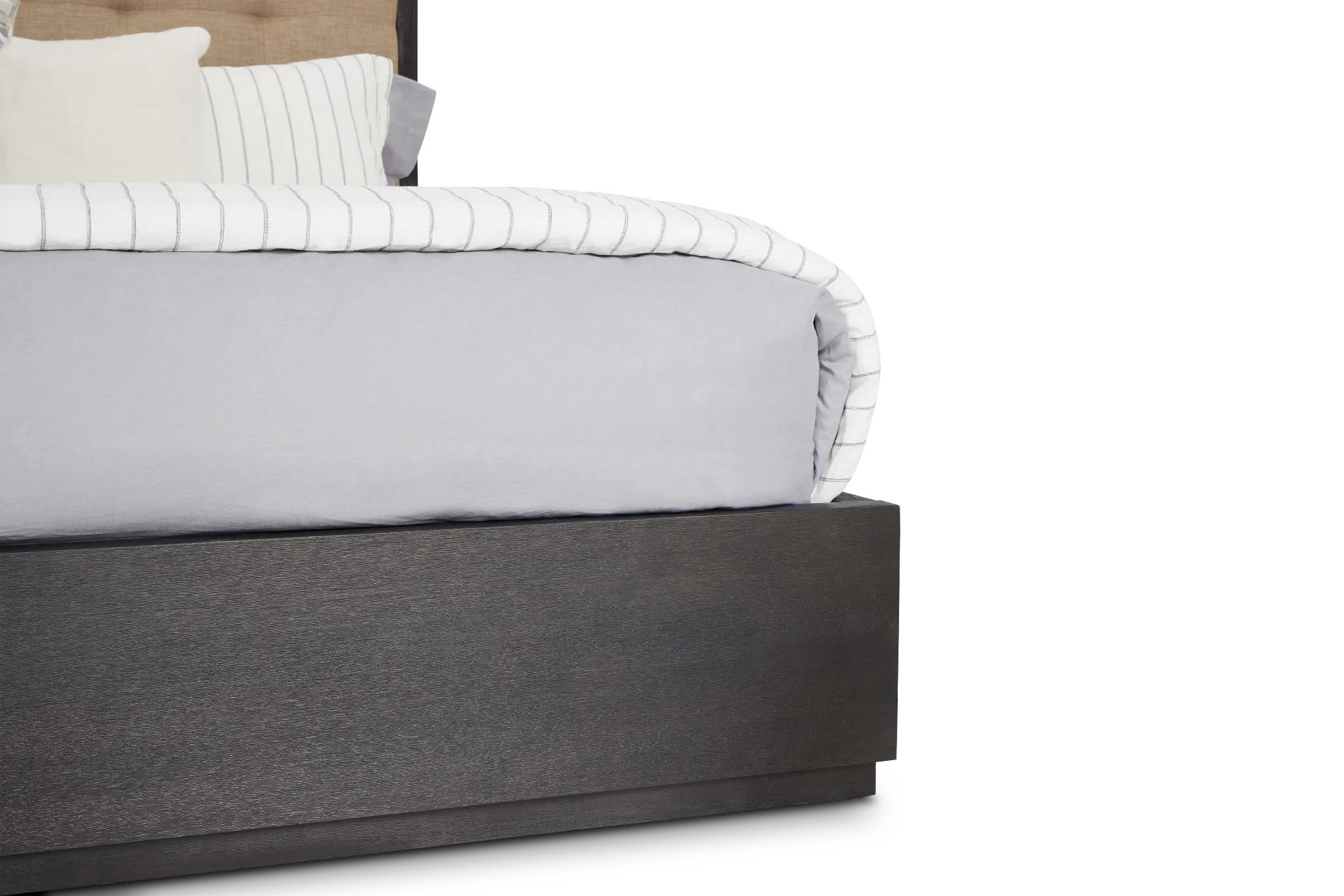 Madden Dark Tone Wood Platform Bed