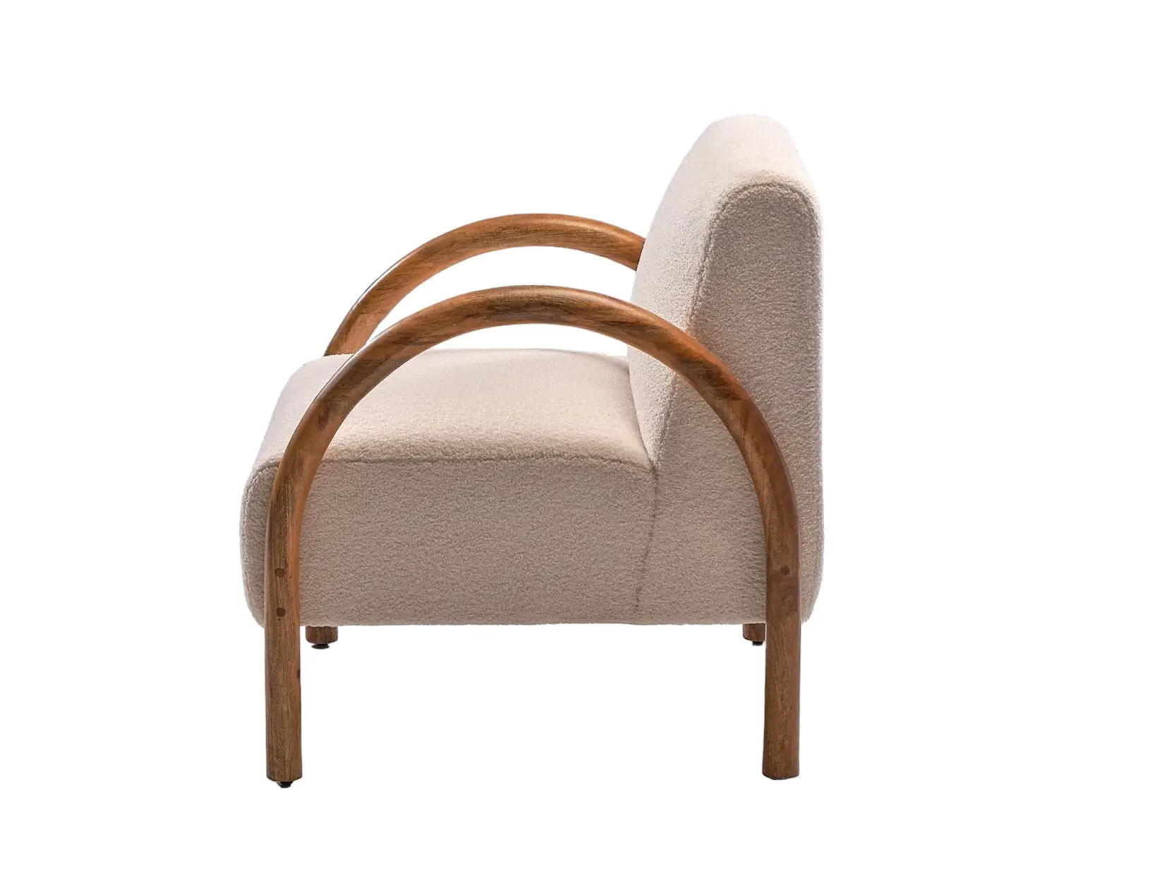 Ozzo White Fabric Accent Chair Ozzo White Fabric Accent Chair