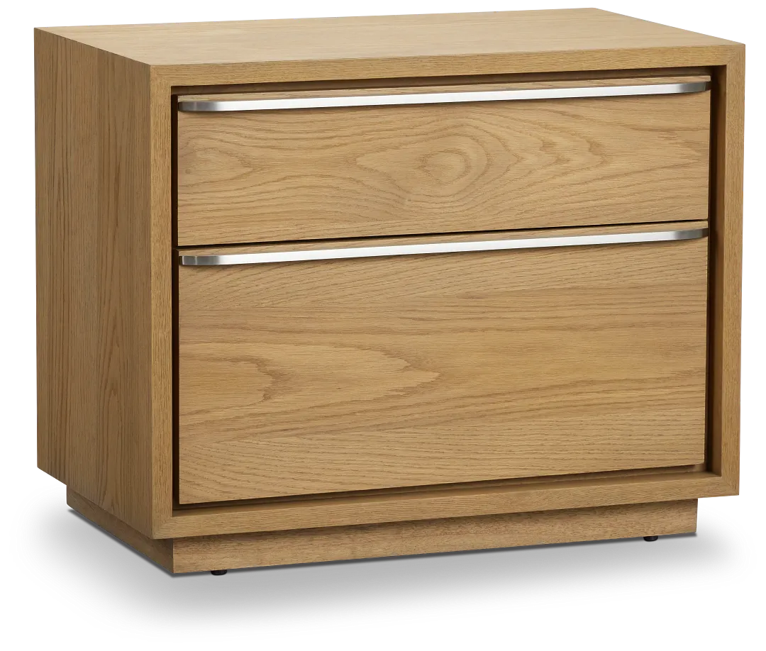 Haven Light Tone 2-drawer Nightstand