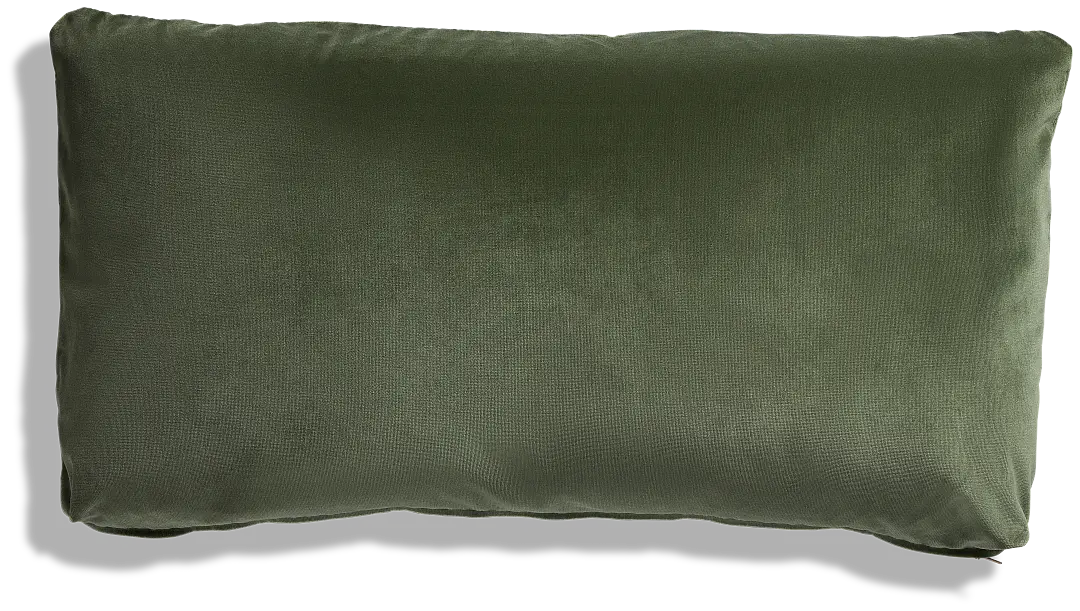 Lauran Dark Green Lumbar Accent Pillow Lauran Dark Green Lumbar Accent Pillow