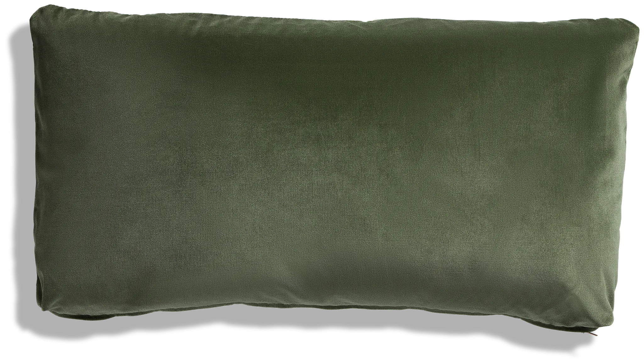 Lauran Dark Green Lumbar Accent Pillow