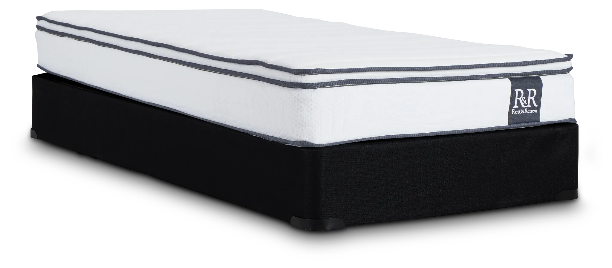 Rest & Renew By Zinus 8" Hybrid Mattress Set