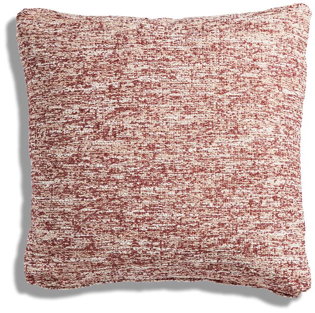 Baxter Red 20" Accent Pillow