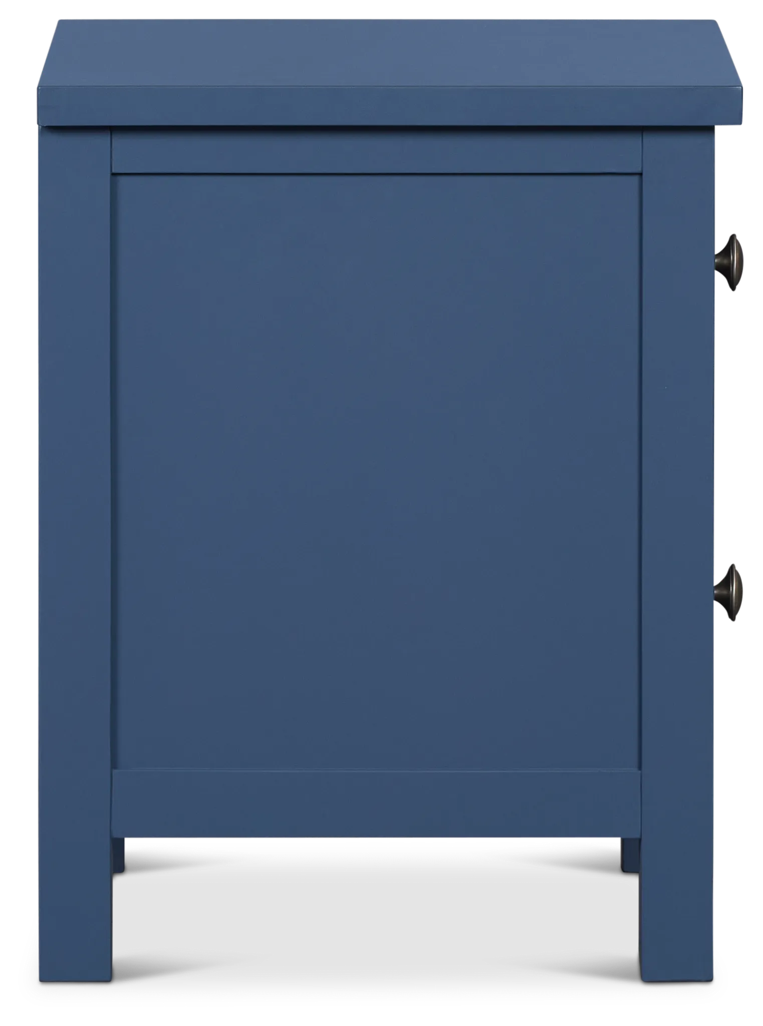 Charleston Dark Blue 2-drawer Nightstand