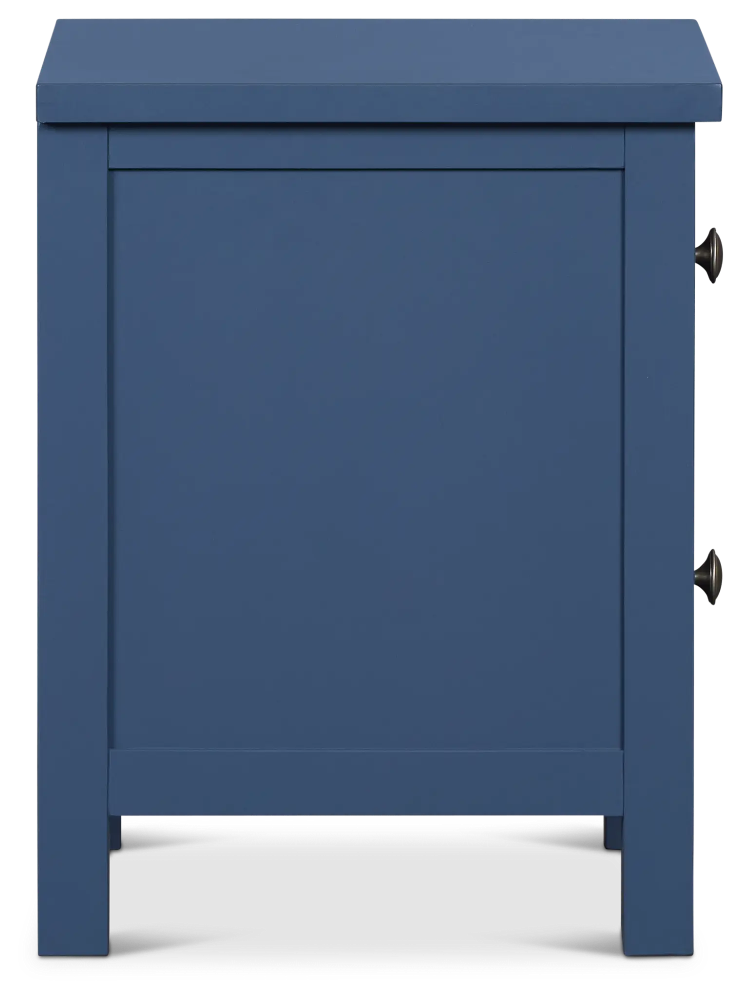 Charleston Dark Blue 2-drawer Nightstand Charleston Dark Blue 2-drawer Nightstand