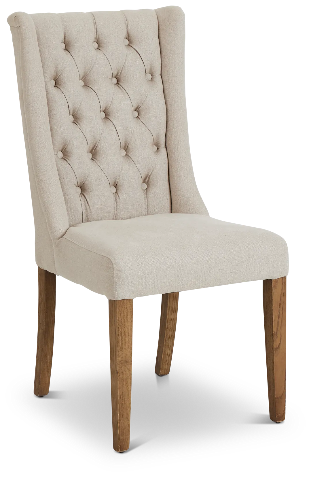 Camilla Beige Upholstered Side Chair