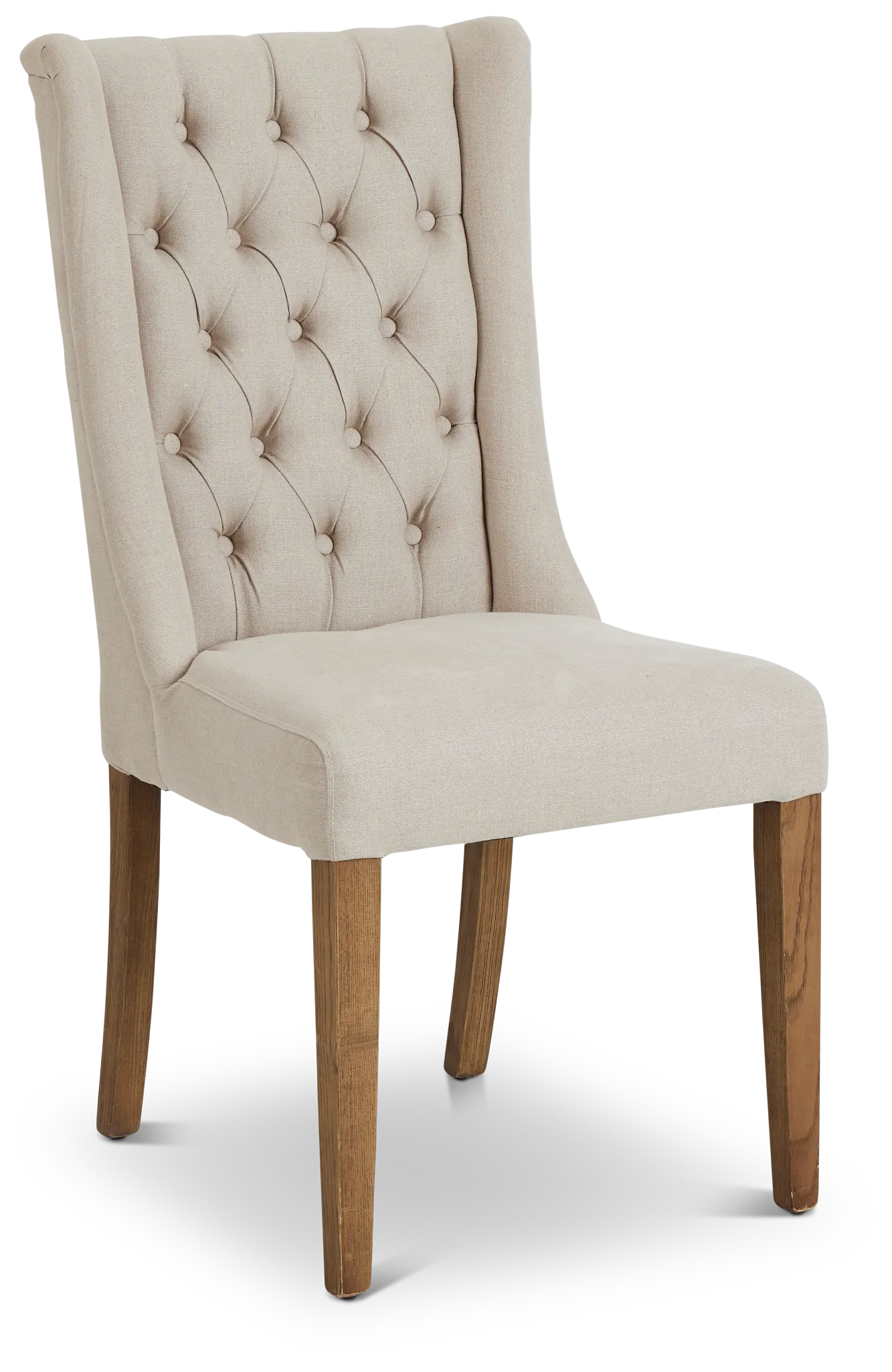 Camilla Beige Upholstered Side Chair