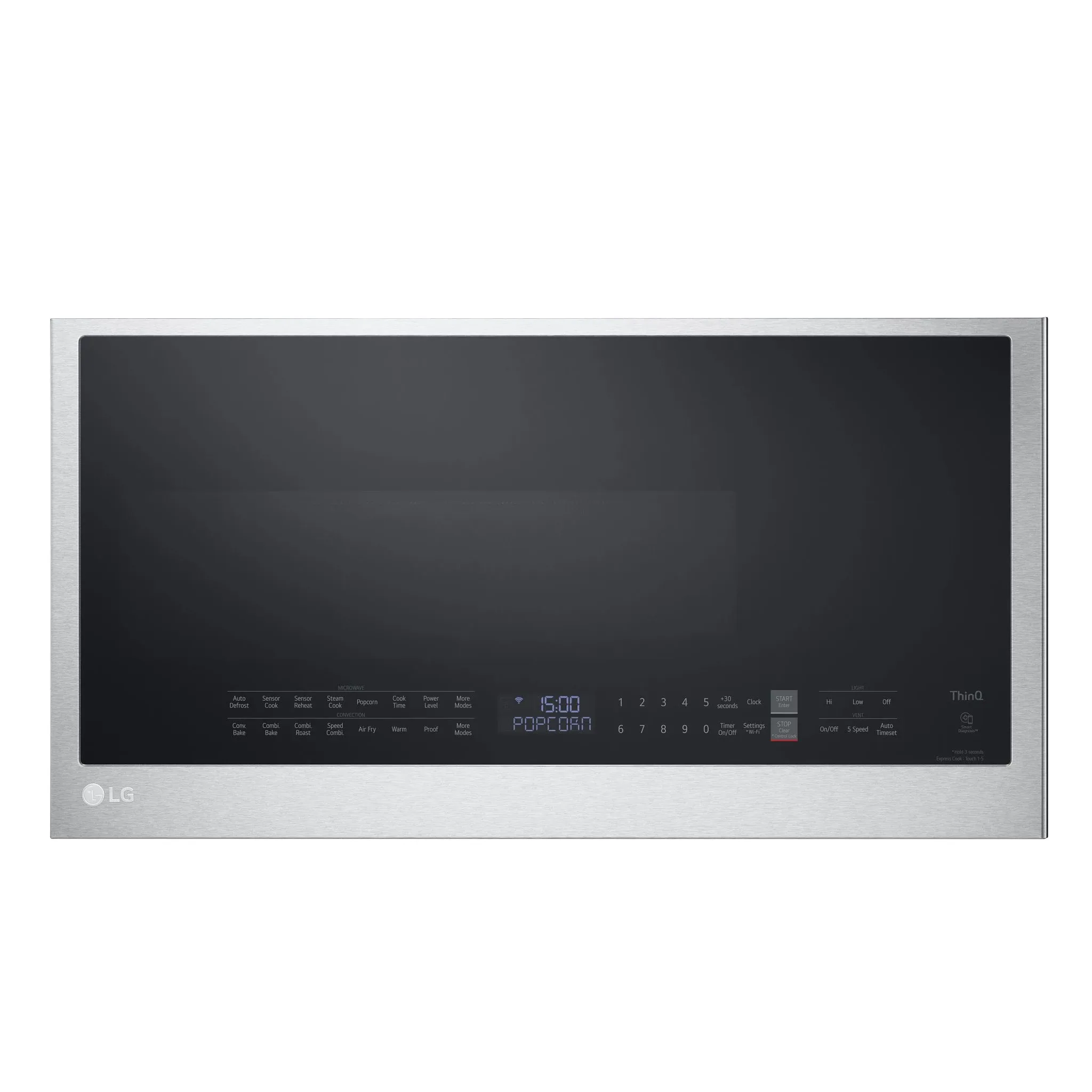 Lg 1737 Series Stainless Steel Over-the-range Microwave