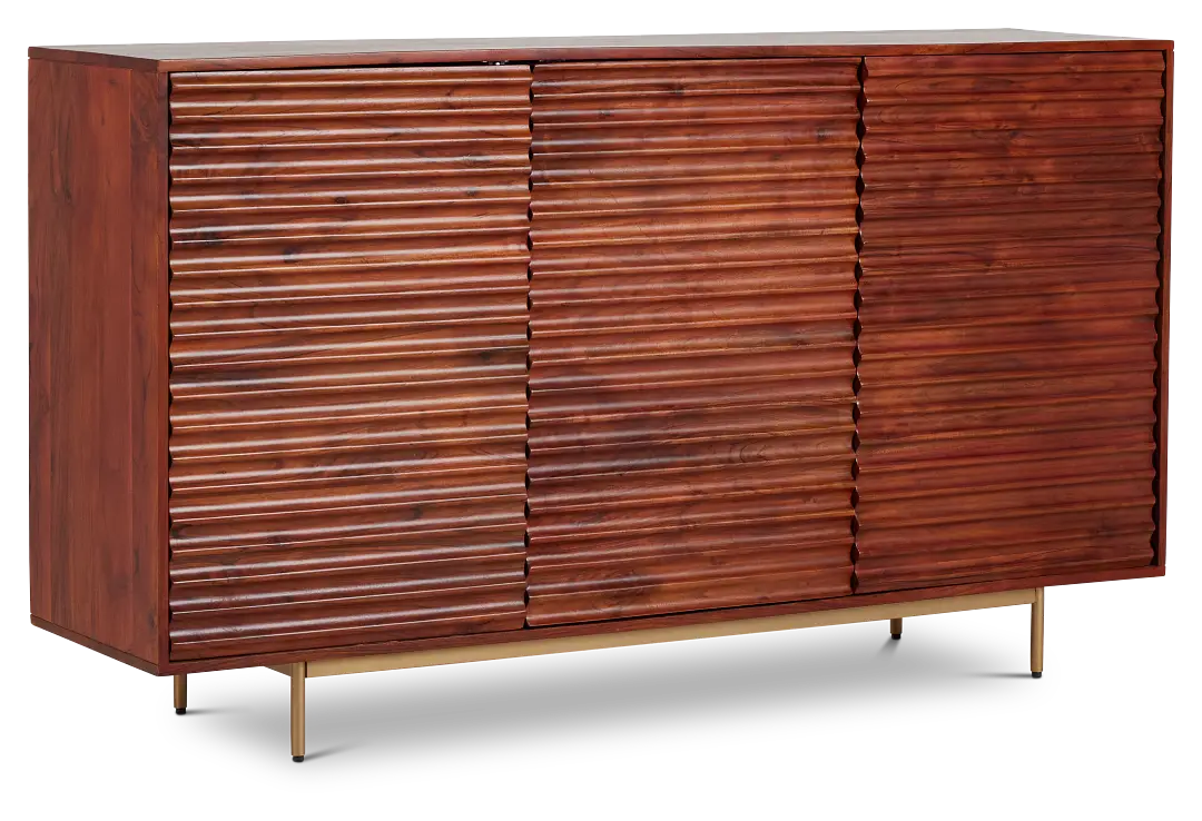 Tate Mid Tone 3 Door Cabinet Tate Mid Tone 3 Door Cabinet