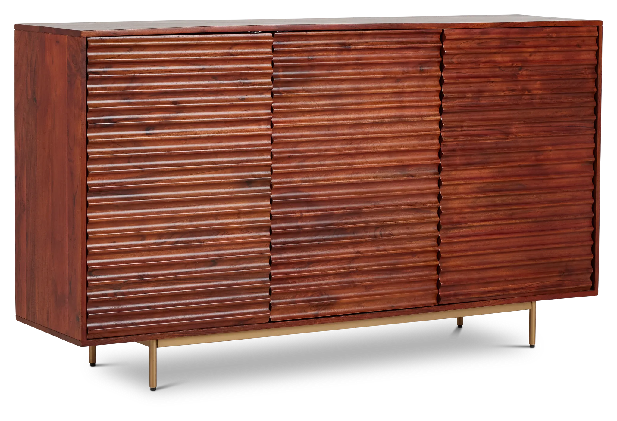 Tate Mid Tone 3 Door Cabinet