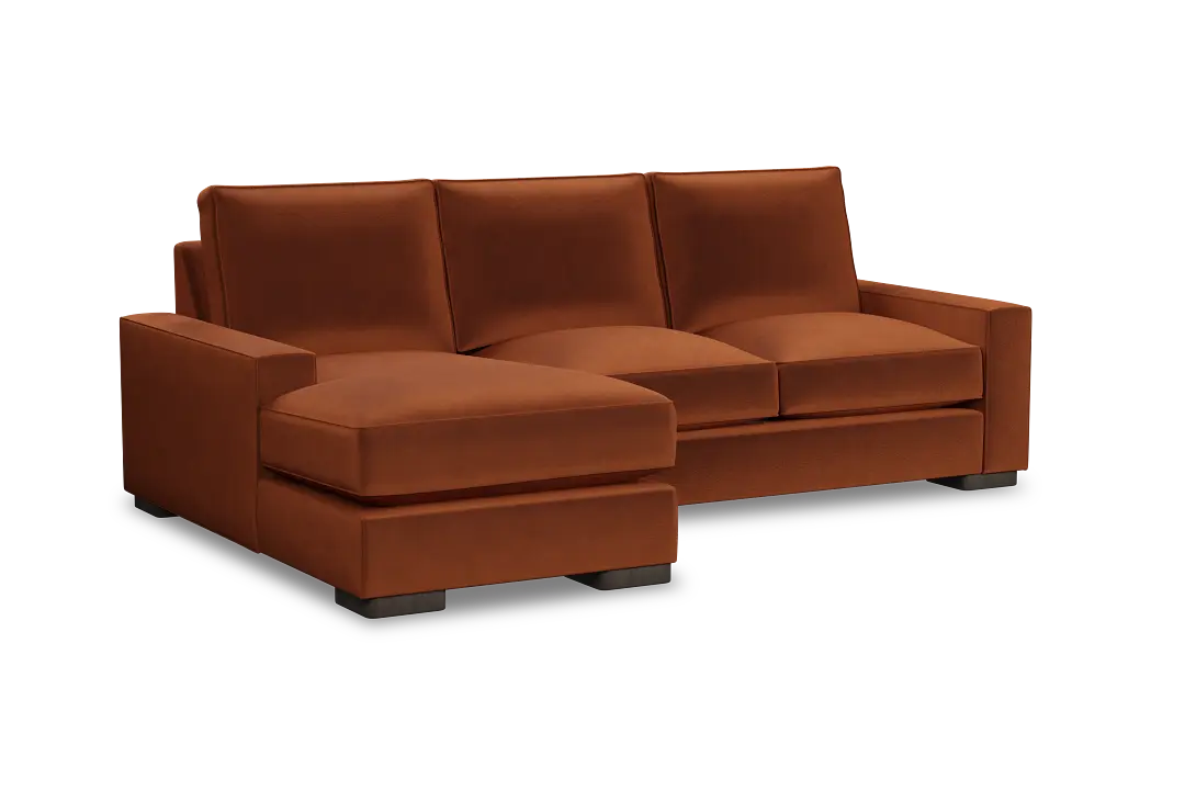 Edgewater Joya Orange Left Chaise Sectional Edgewater Joya Orange Left Chaise Sectional