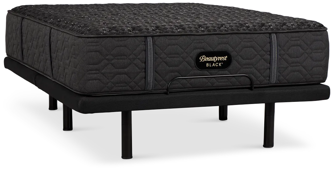 Beautyrest Black Series Three Extra Firm Deluxe Adjustable Mattress Set