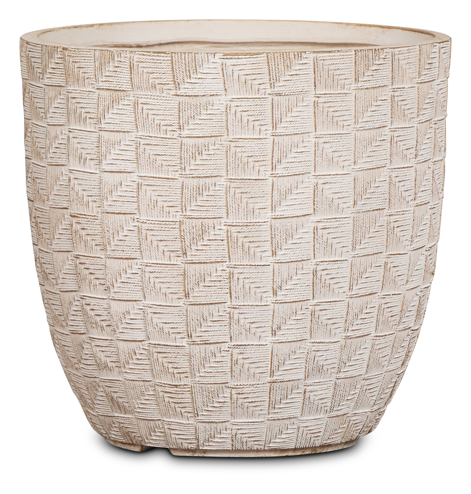 Keana Beige Medium Planter