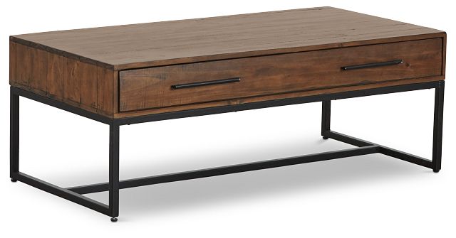 Chicago Dark Tone Rectangular Coffee Table