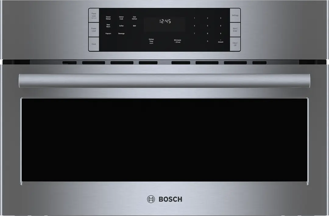 Bosch 500 Series Stainless Steel 30" Built-in Microwave Bosch 500 Series Stainless Steel 30" Built-in Microwave