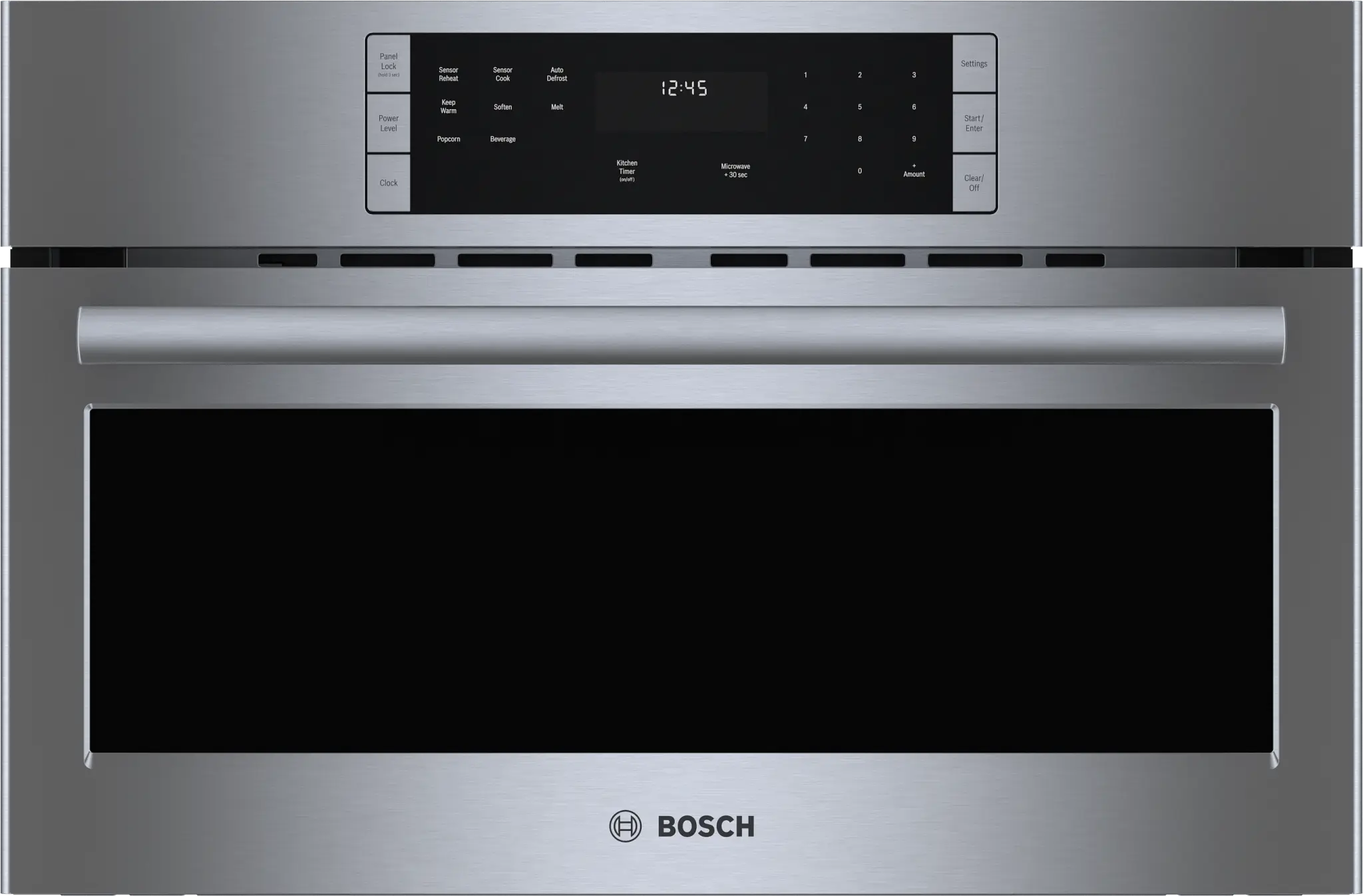 Bosch 500 Series Stainless Steel 30" Built-in Microwave Bosch 500 Series Stainless Steel 30" Built-in Microwave