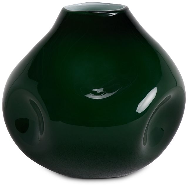 Holly Dark Green Small Vase