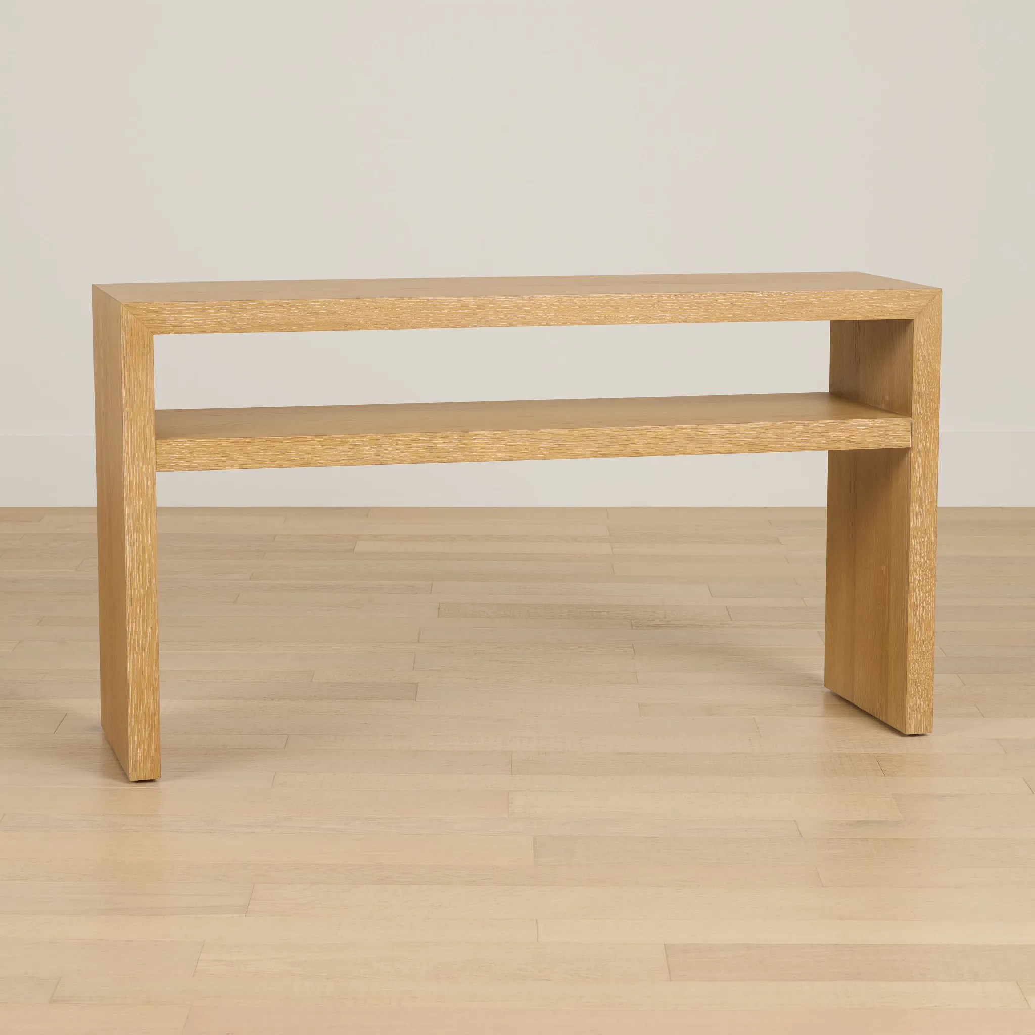 Nantucket Light Tone Open Console Table