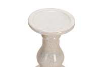 Eme White Small Candle Holder