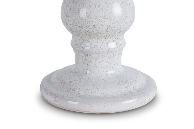 Eme White Small Candle Holder