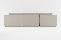 Destin Elevation Khaki Fabric 8-piece Modular Sectional