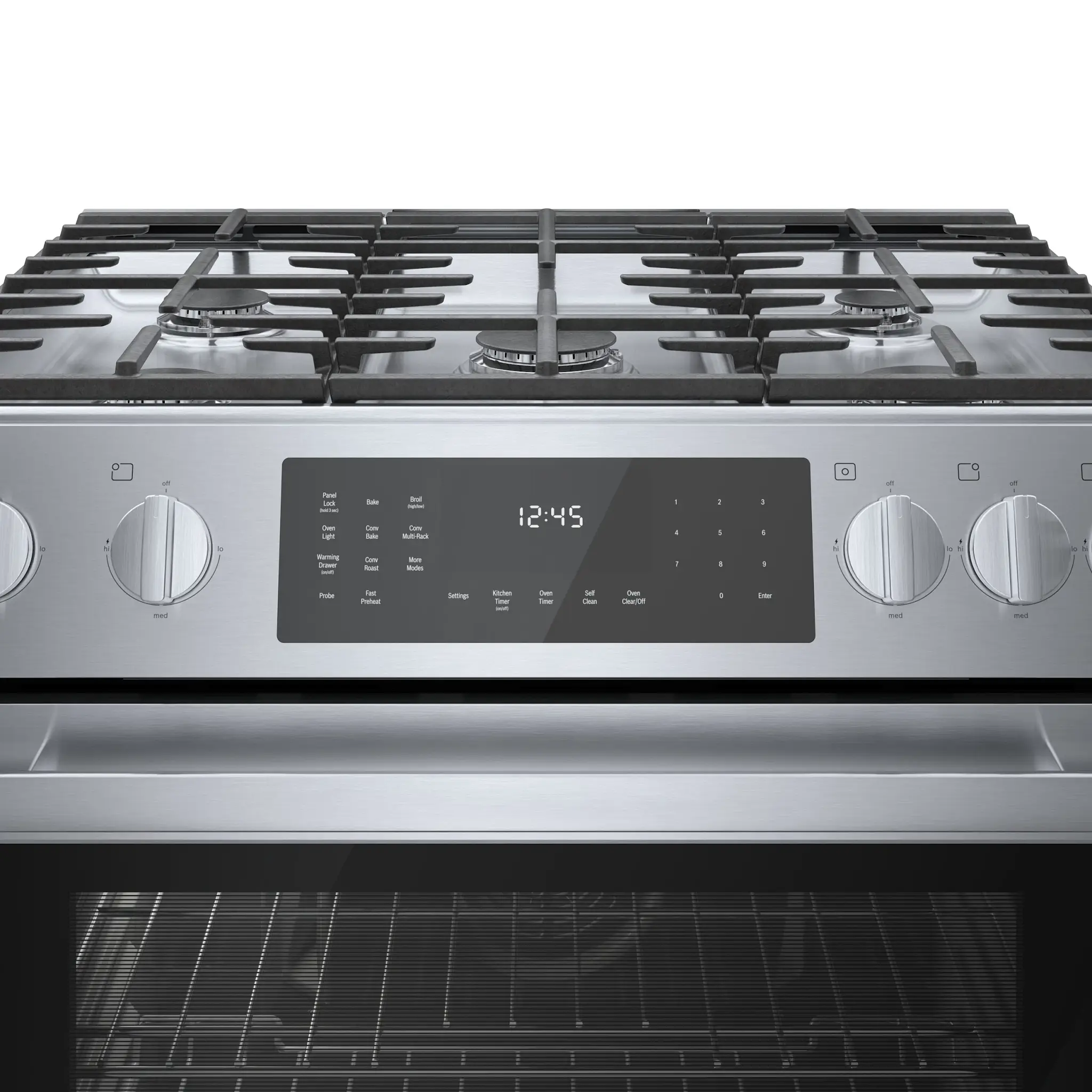 Bosch 800 Series Stainless Steel 30" Dual Fuel Range Bosch 800 Series Stainless Steel 30" Dual Fuel Range