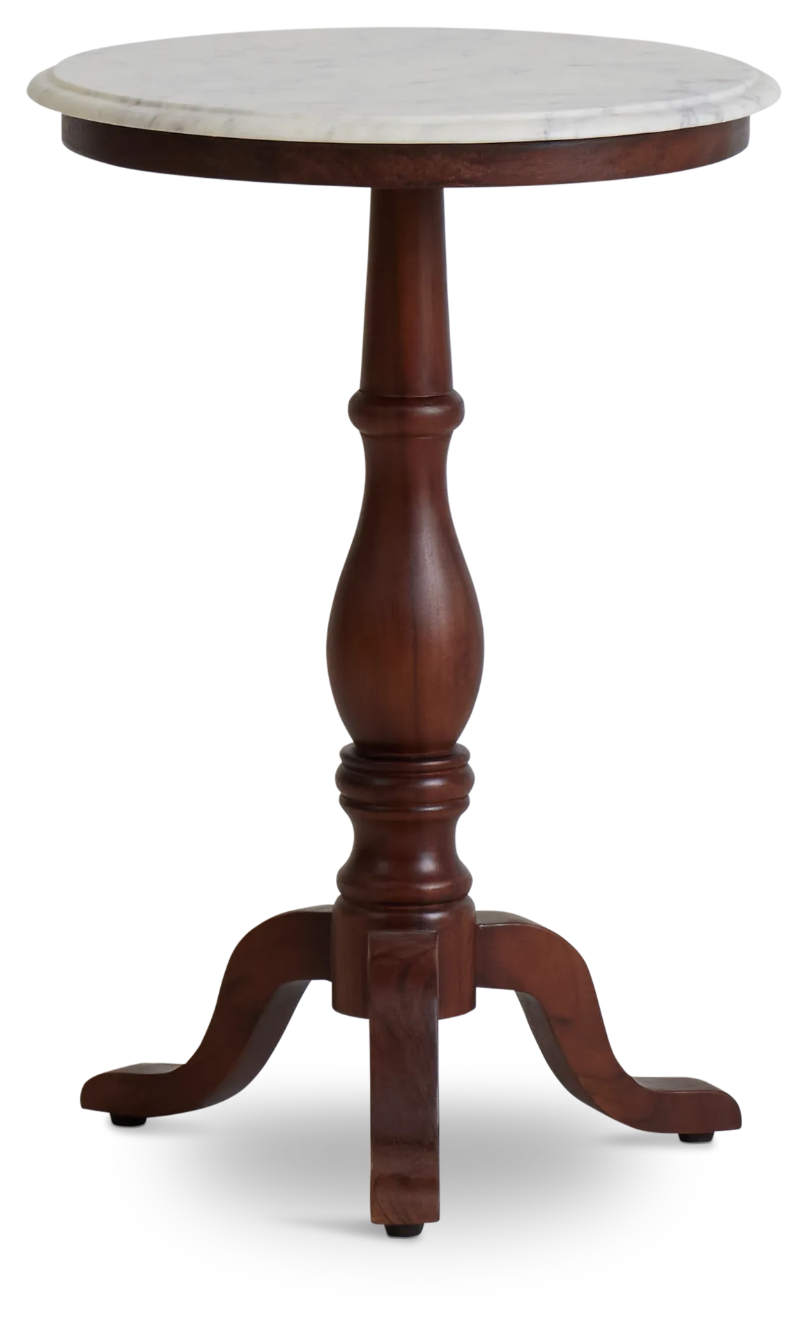 Jude White Accent Table