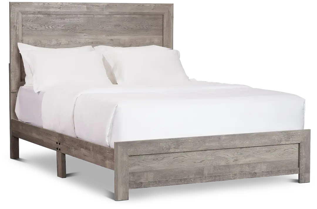 Ollie Gray Panel Bed Ollie Gray Panel Bed