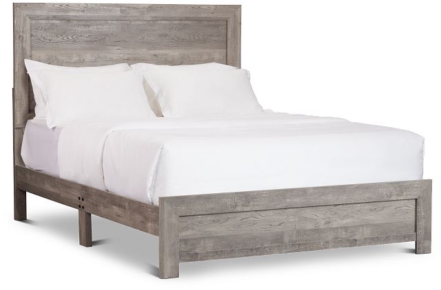 Ollie Gray Panel Bed