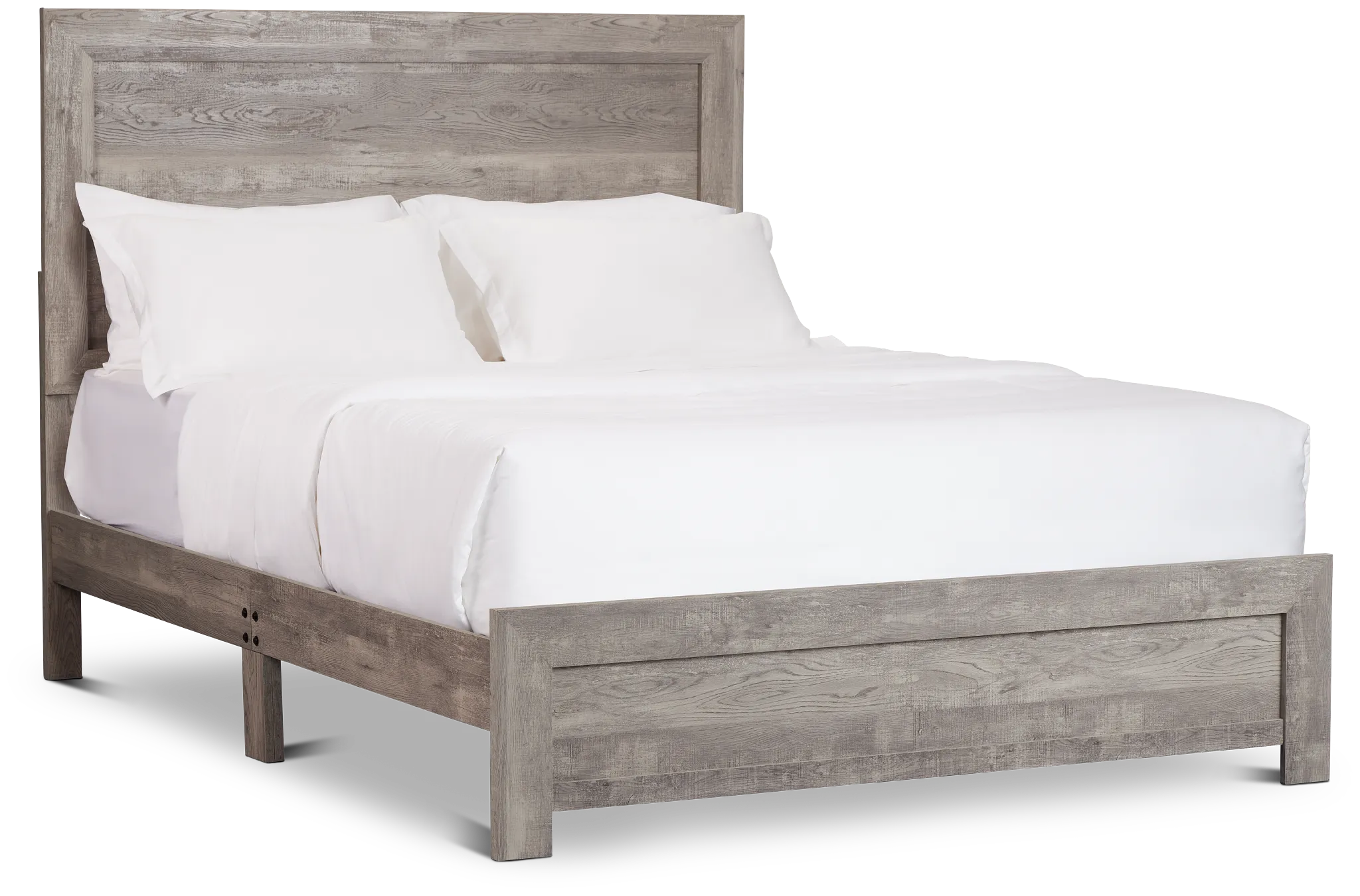 Ollie Gray Panel Bed