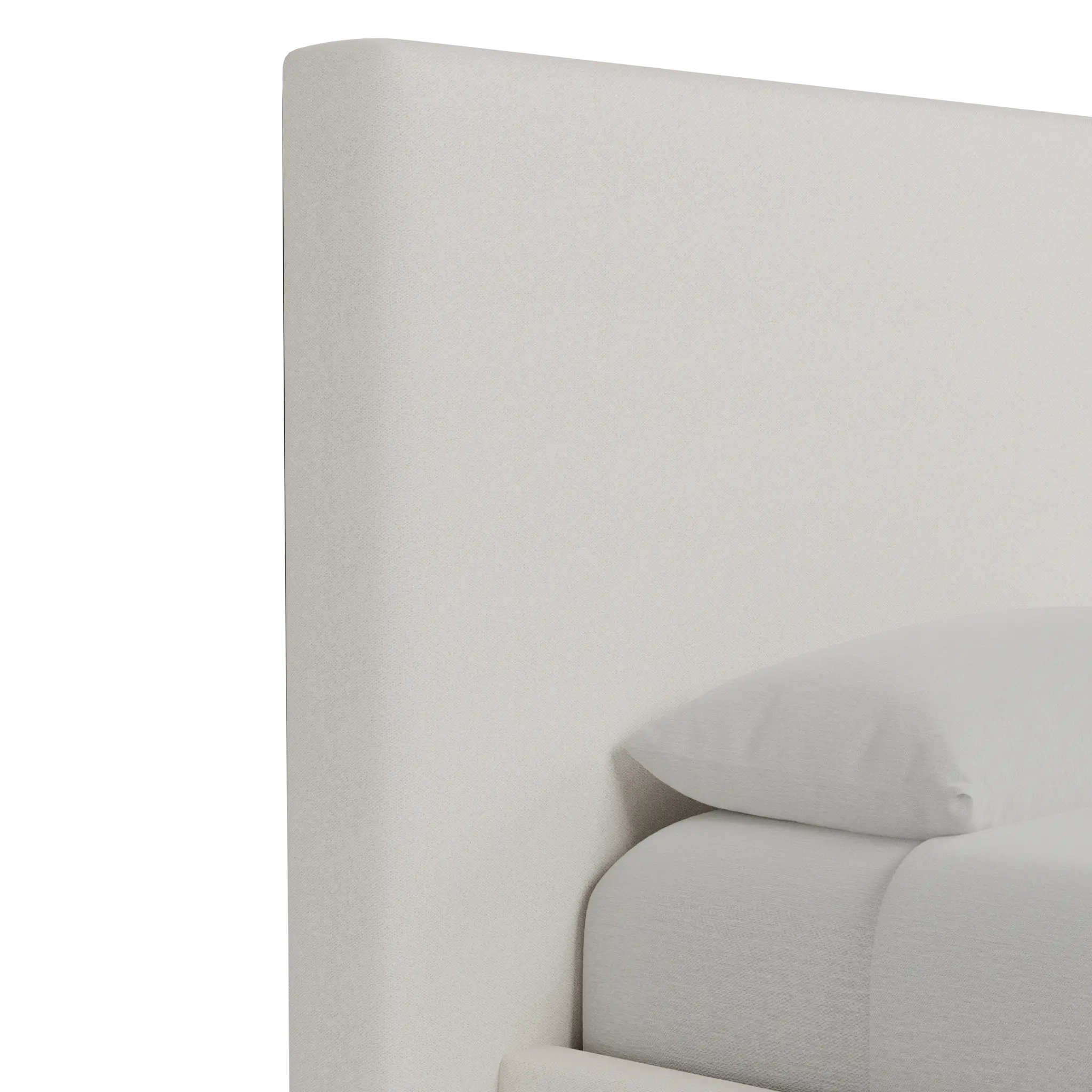 Grayton Gellar Beige 54" Upholstered Platform Bed Grayton Gellar Beige 54" Upholstered Platform Bed