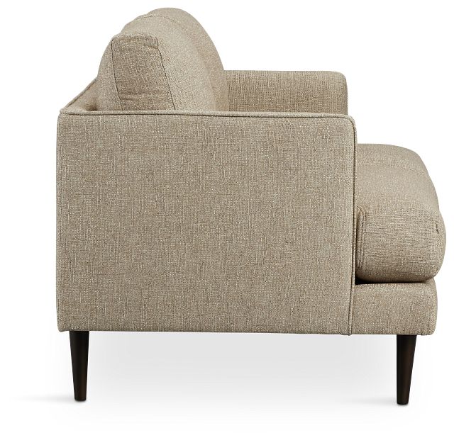 Easton Brown Fabric Loveseat